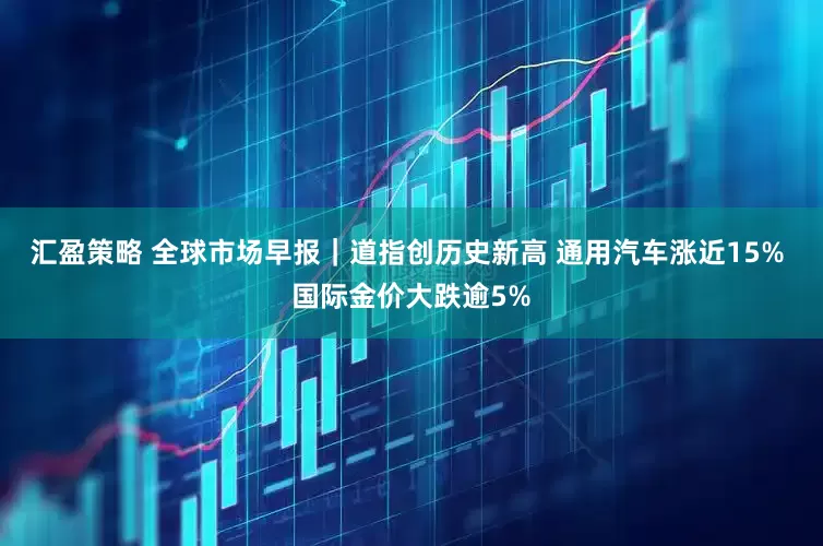 汇盈策略 全球市场早报｜道指创历史新高 通用汽车涨近15% 国际金价大跌逾5%